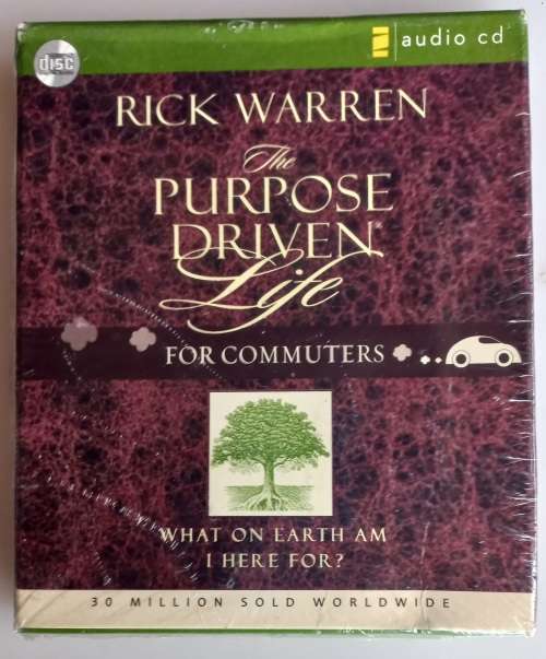 Rick Warren - The purpose driven life audio cd *sealed*