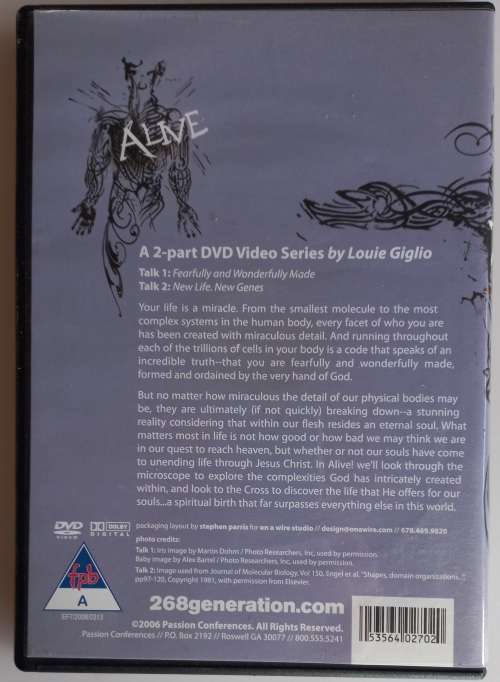 Alive - Louie Giglio dvd