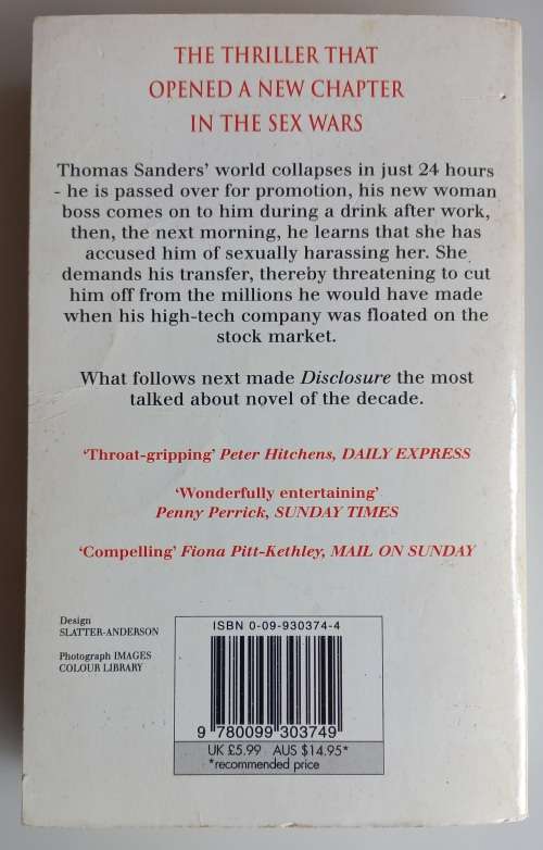 Disclosure by Michael Crichton