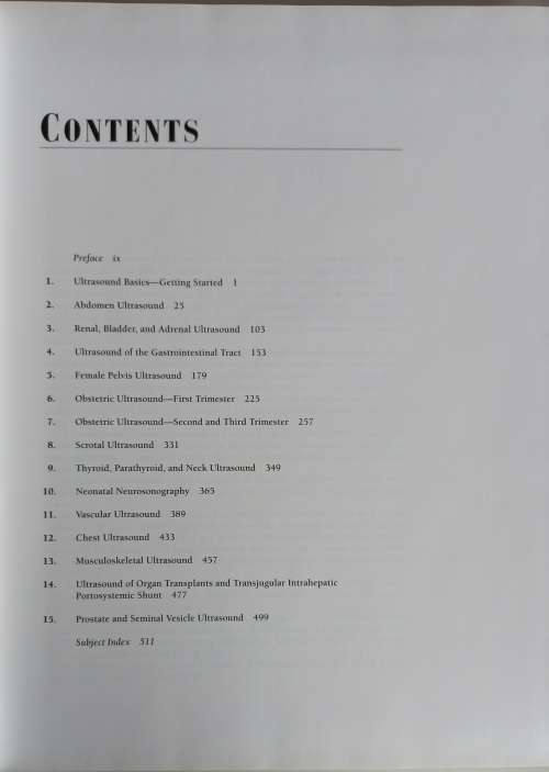 Ultrasound by William E Brant