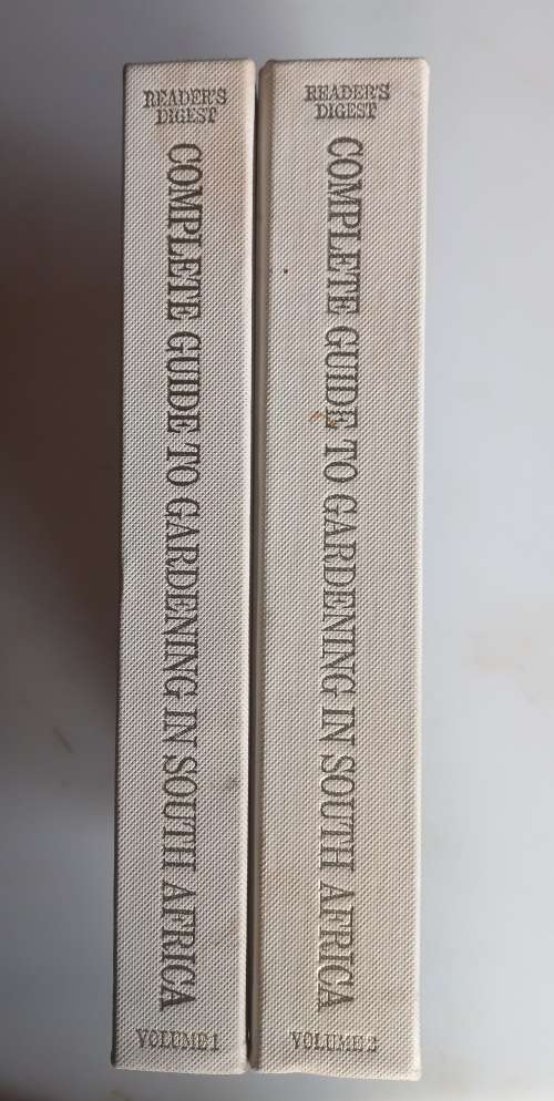 Reader`s digest complete guide to gardening in South Africa Volume 1 and 2