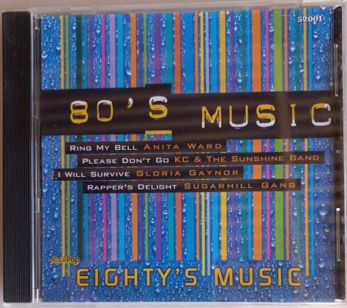 80`s music cd