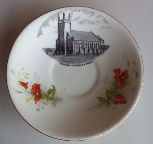 NG Kerk Victoria EN Peddie saucer