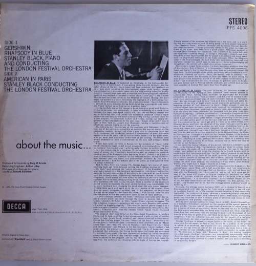 George Gershwin - Rhapsody in blue LP