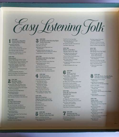 Easy listening folk - 8lp box set