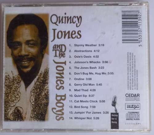 Quincy Jones and The Jones Boys cd