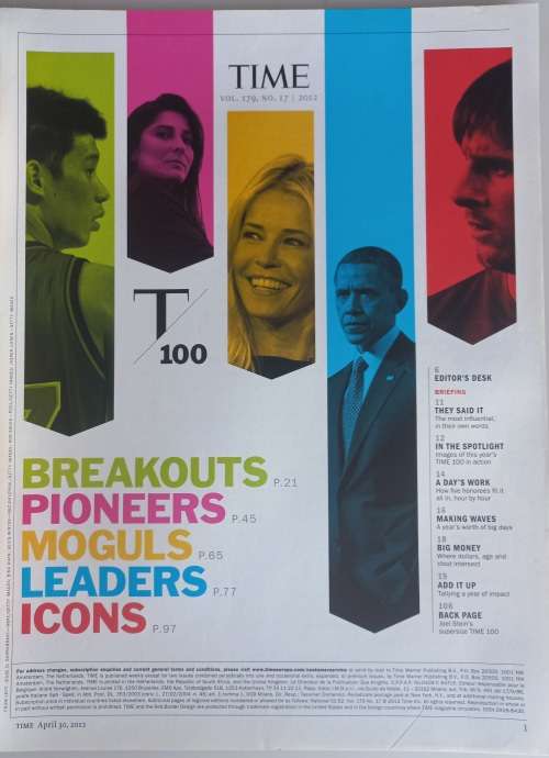 Time magazine April 30, 2012