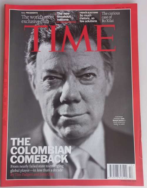 Time magazine April 23, 2012