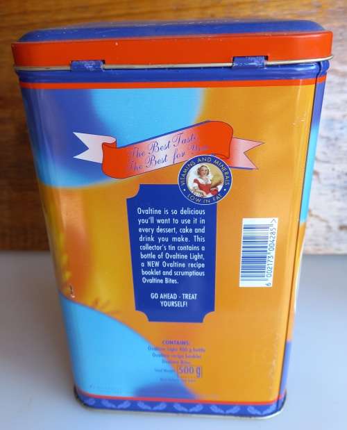 Ovaltine limited edition tin