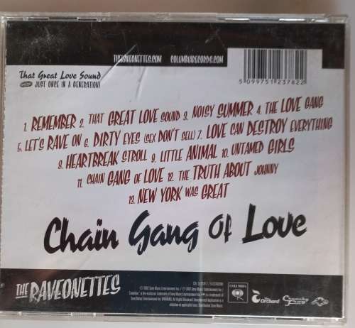 The Raveonettes - Chain gang of love cd
