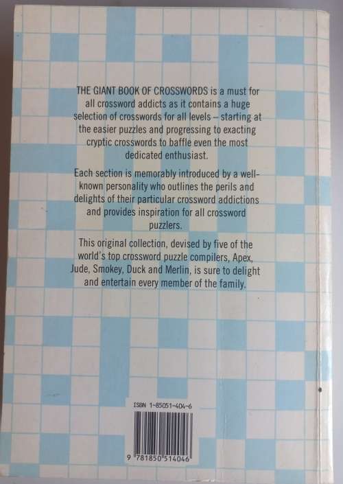 The giant book of crosswords