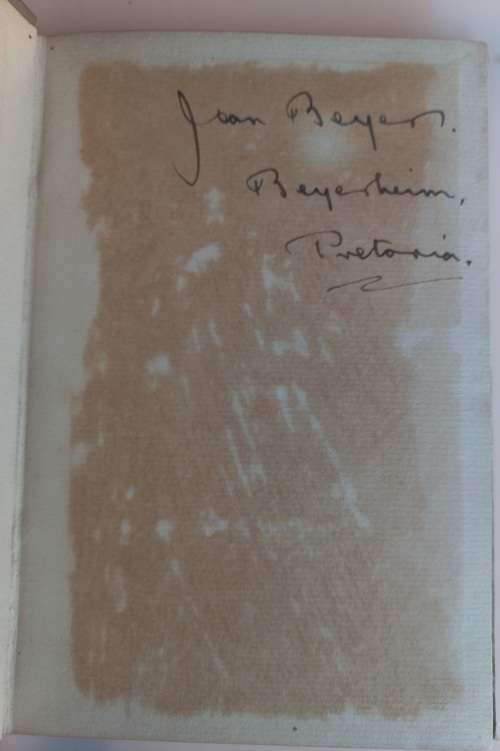 Vaalrivier die Broederstroom of die uiteinde van genl. CF Beyers