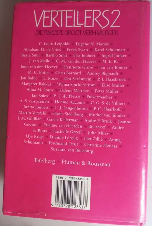 Vertellers 2 saamgestel deur Merwe Scholtz