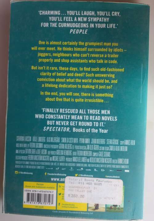 A man called Ove by Fredrik Backman