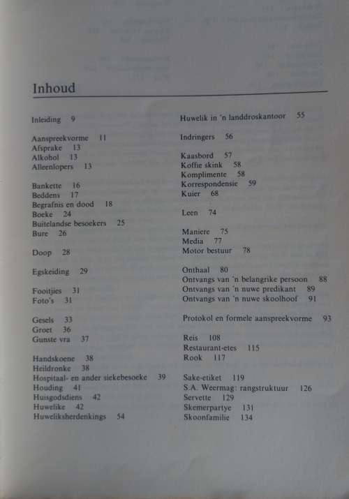 Goeie maniere & etiket deur Emsie Schoeman