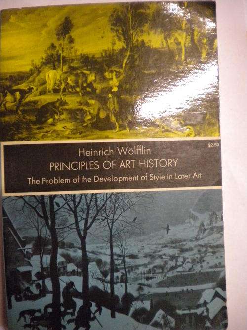 Principles of art history by Heinrich Wolfflin