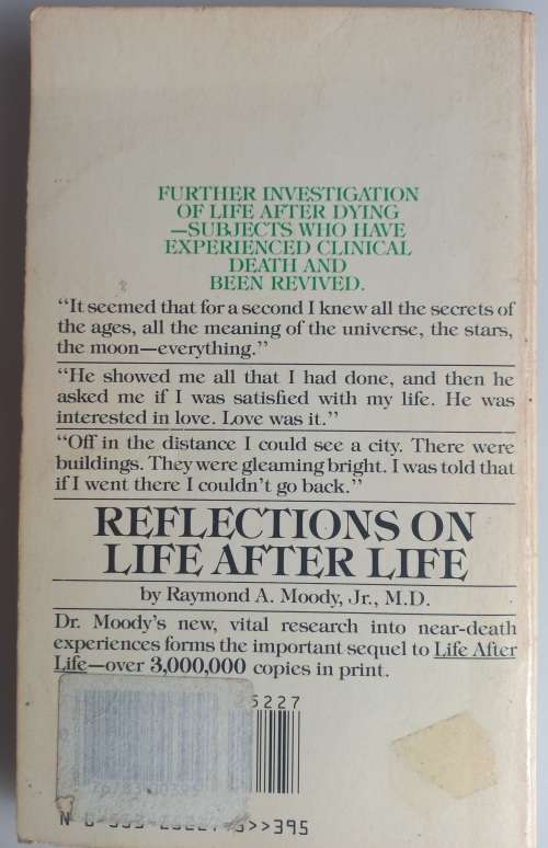 Reflections on life after life by Raymond A Moody