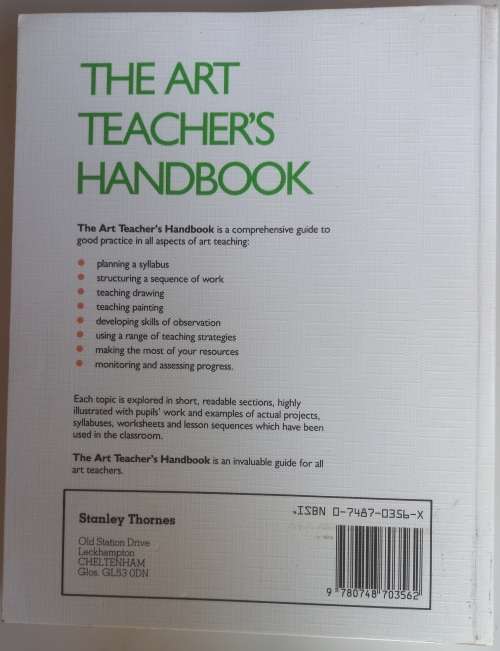 The art teacher`s handbook by Robert Clement