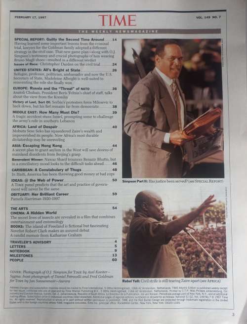 Time magazine - February 17, 1997