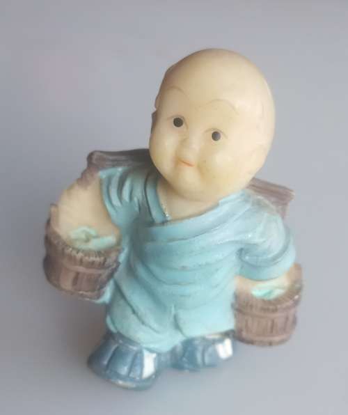 Small monk figurine