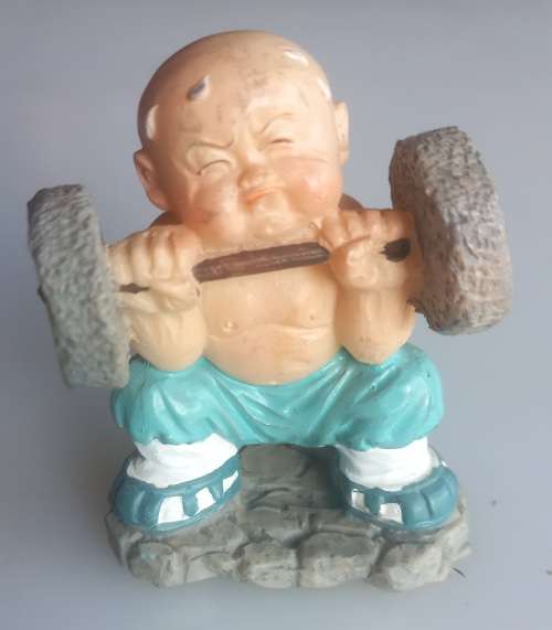 Small monk figurine