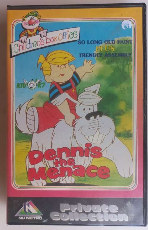 Dennis the menace VHS