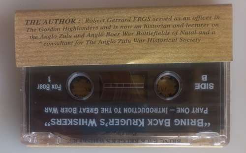 Bring back Kruger`s whiskers, introduction to The Great Boer War tape
