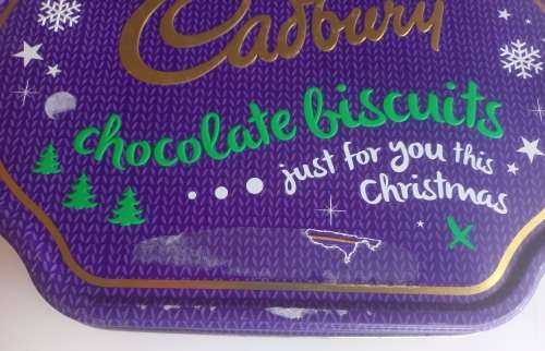 Cadbury tin