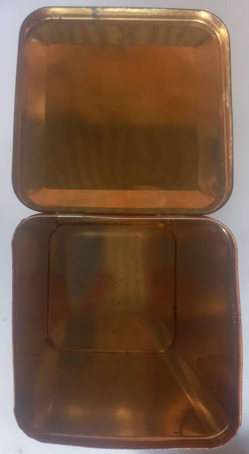 Brite white sugar tin