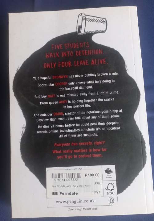 One of us is lying by Karen M McManus