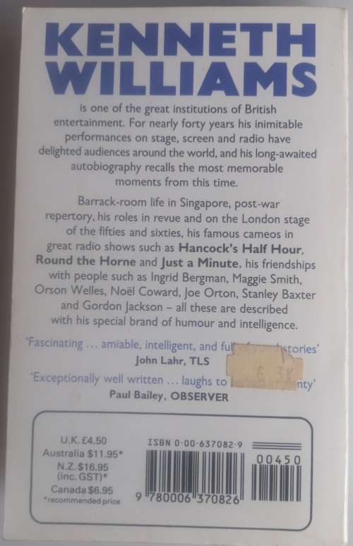 Just Williams - Kenneth Williams