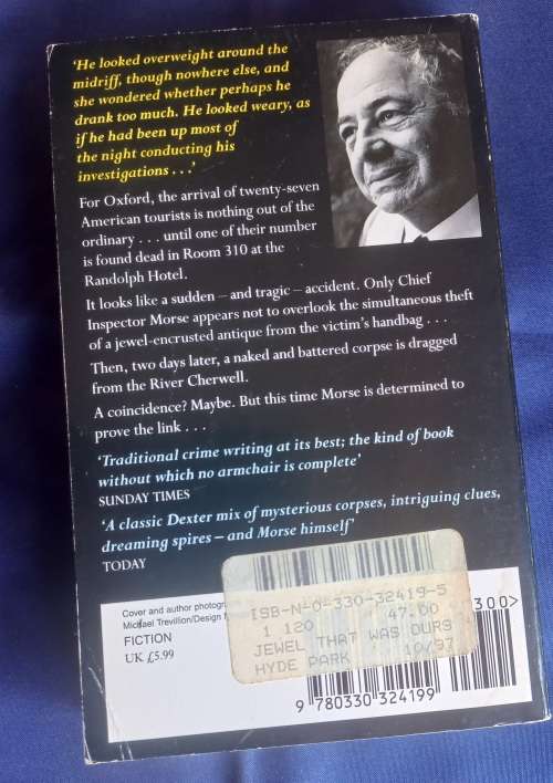 The jewel that was ours by Colin Dexter
