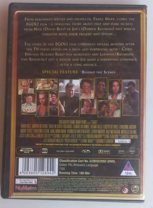 Egoli dvd