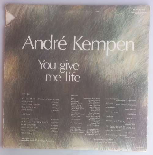 Andre Kempen - You give me life LP