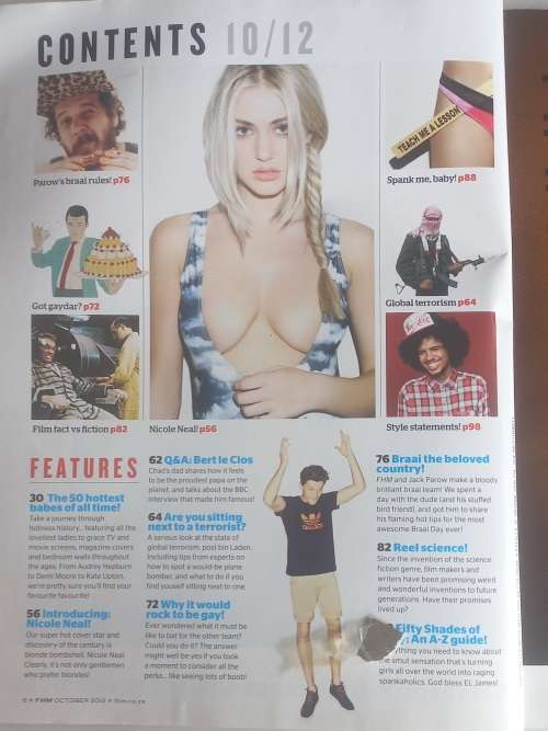 FHM October 2012