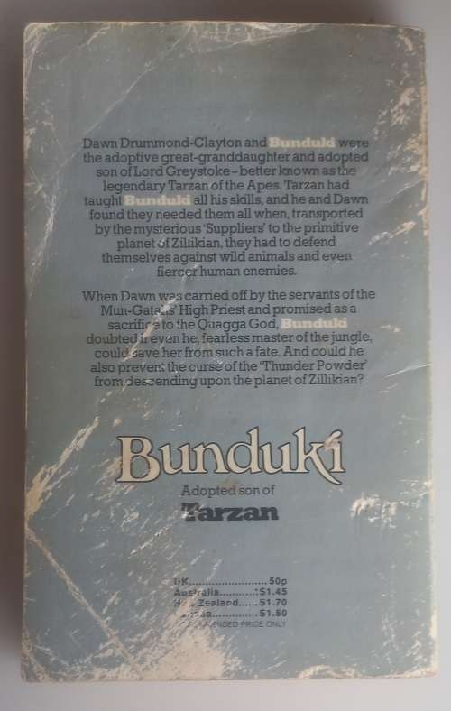 Sacrifice for the Quagga God by JT Edson