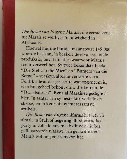 Die beste van Eugene Marais