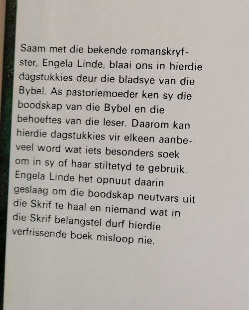 Voetreis deur die Balsembosse deur Engela Linde