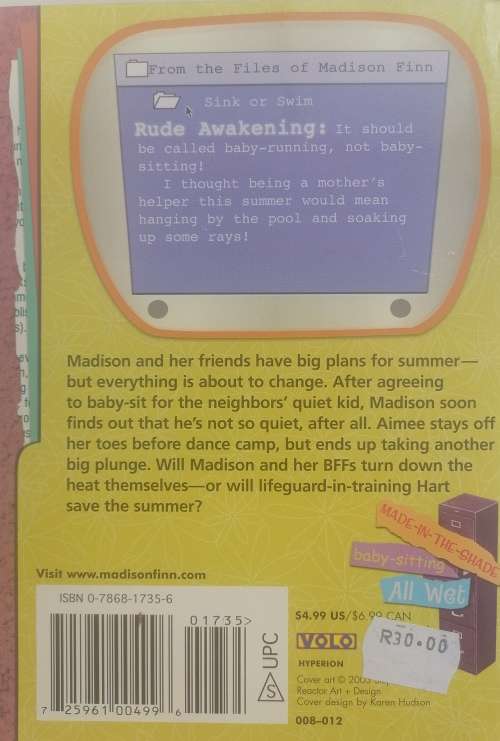 From the files of Madison Finn by Laura Dower