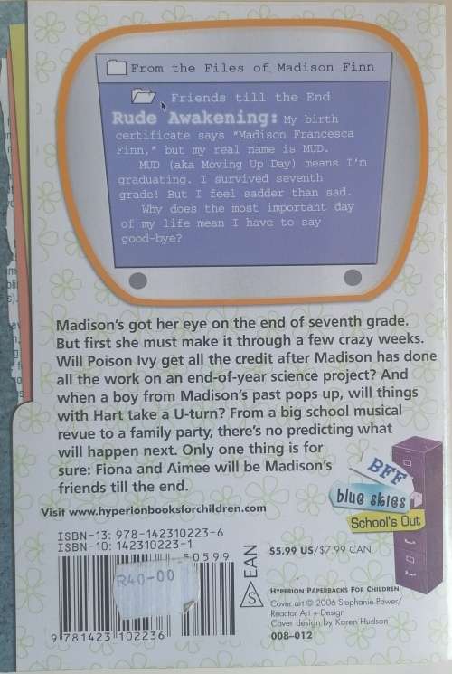 From the files of Madison Finn super edition by Laura Dower