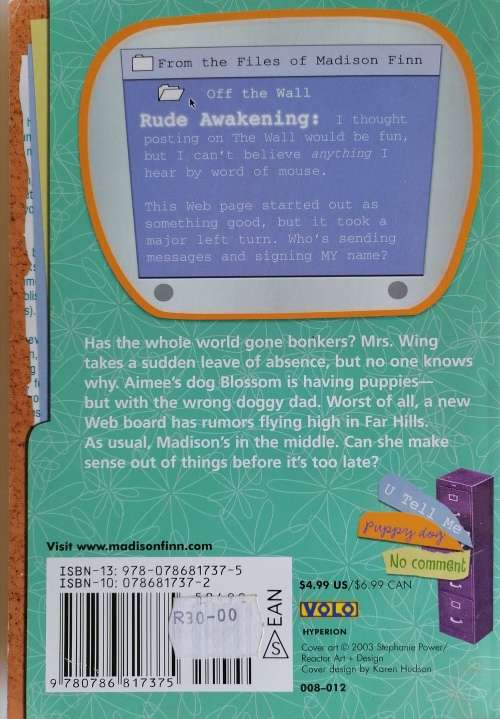 From the files of Madison Finn by Laura Dower