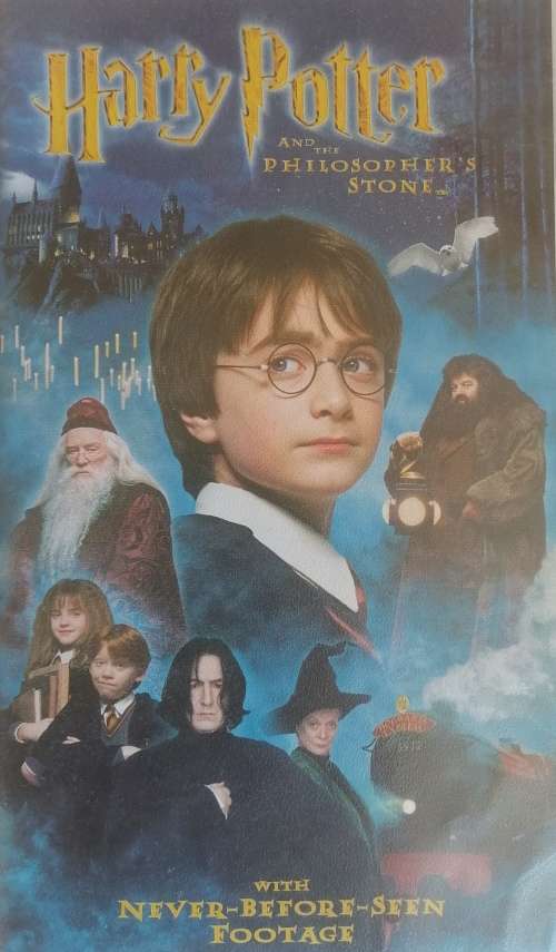 Harry Potter and the philosopher`s stone VHS