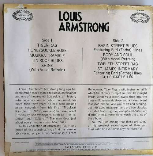 Louis Armstrong LP