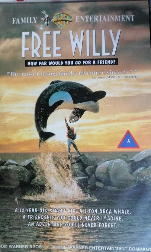 Free Willy VHS
