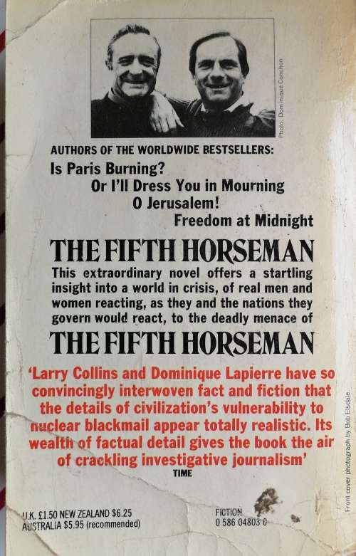 The fifth horseman by Larry Collins and Dominique Lapierre