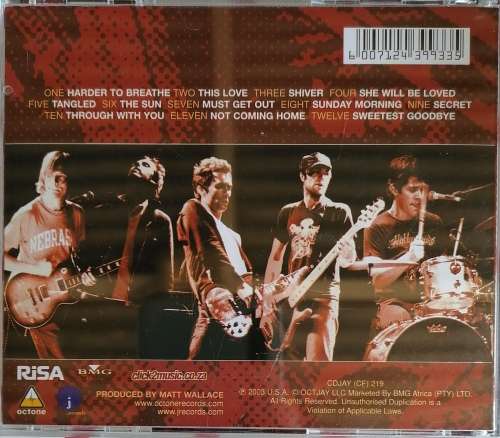 Maroon 5 - Songs about Jane cd