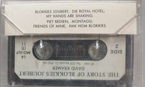 David Kramer - Die verhaal van Blokkies Joubert tape