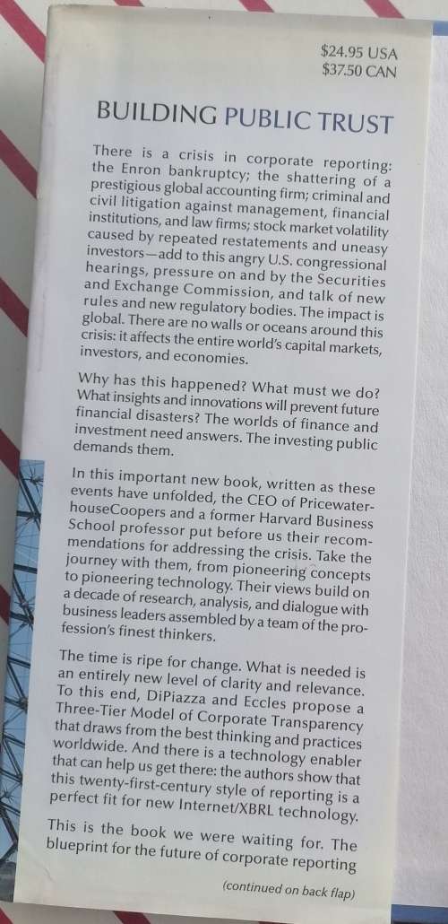 Building public trust