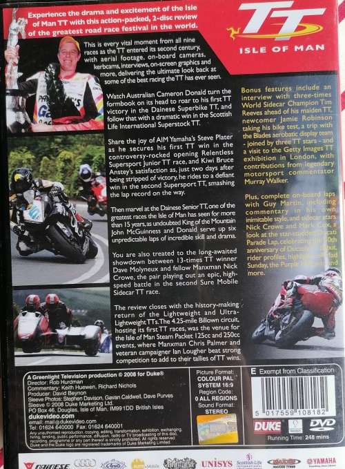 TT Isle of man 2dvd