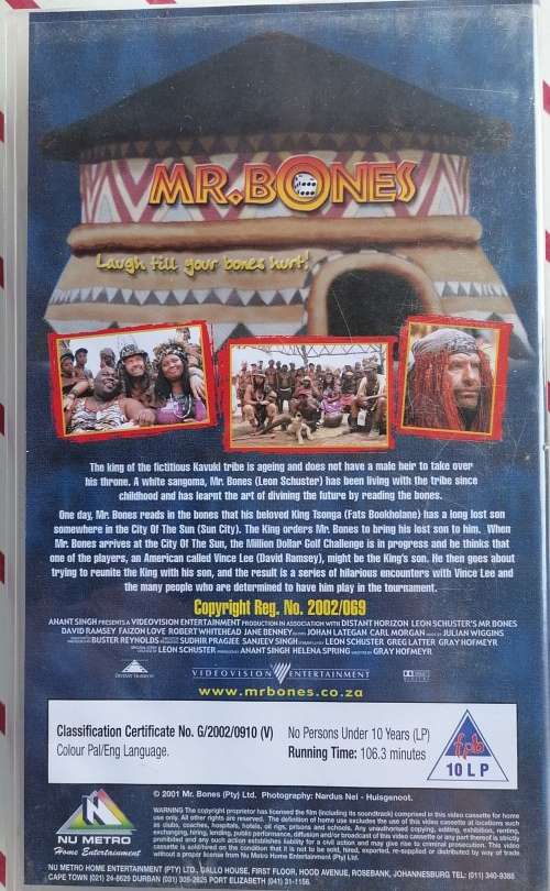 Mr. Bones VHS